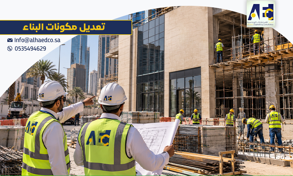 تعديل مكونات البناء | استشاري هندسي بالرياض